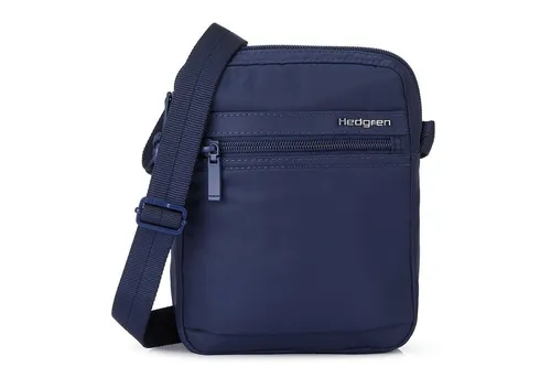 Hedgren Umhängetasche Inner City Rush S blau|schwarz - Umhängetasche in kompaktem Design, leicht und wasserabweisend, ideal für den urbanen Alltag.