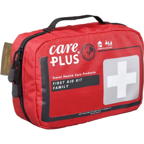 First Aid Kit Family - Umfangreiches Erste-Hilfe Set für die ganze Familie - Erste-Hilfe Set für 2 oder mehr Personen, ideal für Urlaub und Zuhause. Enthält 90 Teile, darunter spezielle Pflaster für Kinder.