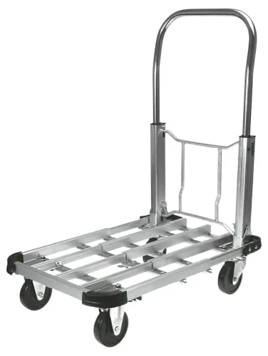 Topex Trolley 70 x 42 cm in silber von topex