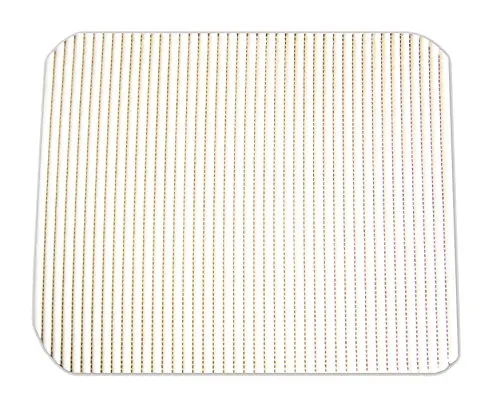 ABTROPFMATTE 32x40cm Gläsermatte 2 Farben Gläserabtropfmatte Topfmatte Matte 65 (Creme)