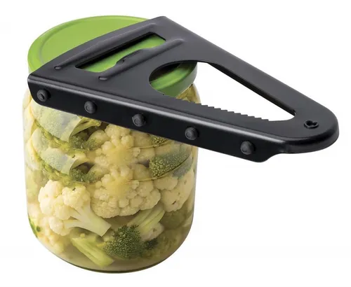 SCHRAUBDECKELÖFFNER COOKING Metaltex DREIECK Universal Deckel Öffner