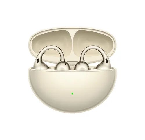 Oppo Enco Clip2 Open Earbuds Bluetooth-Kopfhörer - Kabellose Bluetooth-Kopfhörer mit 11-mm-Dynamiktreiber für klaren Sound. Bis zu 40 Std. Wiedergabezeit mit Ladecase, ideal für Musikliebhaber und unterwegs.