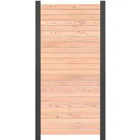 GartenLand Rhombus Steckzaun Set Göteburg ca. 81,5 x 180 cm Holz Europäische Lärche PEFC Sichtschutz Zaun Ohne Pfosten Ohne Abschlussleiste