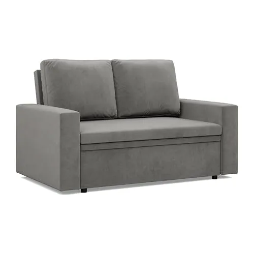 Mebligo Sofa 2 Sitzer mit Schlaffunktion - Sofa & Couch mit praktischer Schlaffunktion und Bettkasten, ideal für kleine Räume und Gäste. Modernes Design und hochwertige, pflegeleichte Materialien.