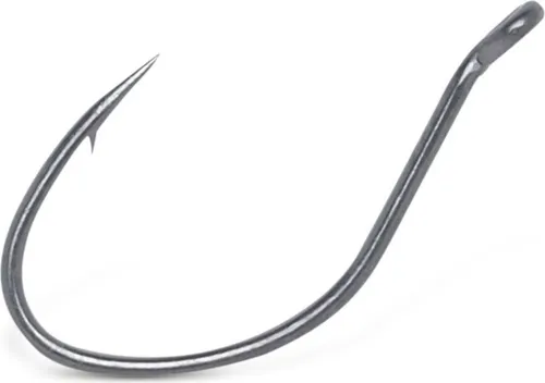 VMC 7356 Sure Set Sport Single Special Bend Hook - Angelhaken, Größe/Packungsinhalt:Gr. 2/0  / 5 Stück