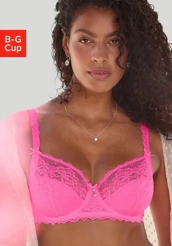 LASCANA Bügel-BH mit hübschen Spitzenträgern, sexy Dessous von LASCANA 