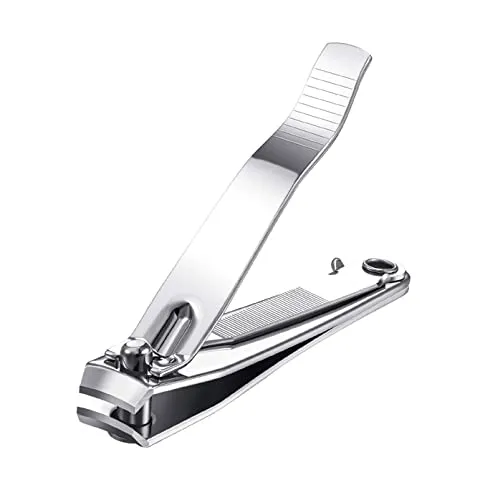 Nagelknipser，1Pc Heavy Duty Nagelknipser Edelstahl Nagelschneider für dicke Fingernagel Zehennagel Männer Frauen
