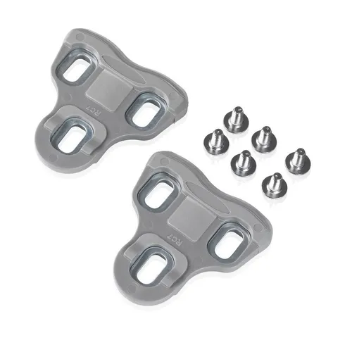XLC Cleats PD-X07, passend für Look-Pedale, 9°, grau (1 Paar)