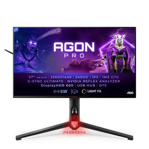 AOC Agon Pro AG274QS - 27 Zoll QHD Gaming Monitor - 27