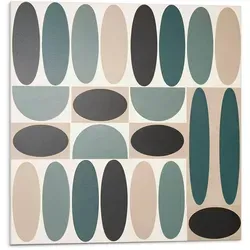 Wallfluent Wandpaneel Pastellblau, Selbstklebende Fliesenaufkleber, 20x20 cm, 20 Stück - Stylische, selbstklebende Wanddekoration für Küche, Bad oder Wohnzimmer. Verleihen Sie Ihren Wänden schnell und ohne Aufwand ein modernes Design. Pflegeleicht und rückstandslos entfernbar.