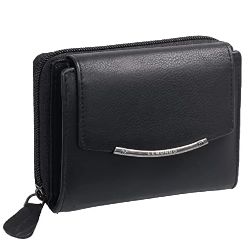 AVANCO Leder Damenbörse Damen Börse 23- (80A) Portemonnaie Geldbeutel Portmonee Portmonai Geldbörse Neu