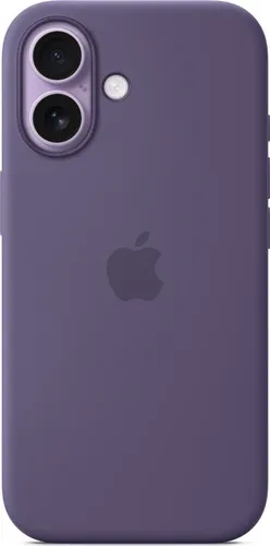 APPLE Silikon Case mit MagSafe für iPhone 17 - Nebelviolett - Handyhülle aus recyceltem Silikon, speziell für iPhone 17 entwickelt. Schützt vor Kratzern und Stößen, ermöglicht kabelloses Laden und freihändiges Tragen.