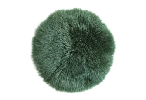 LUXOR living Stuhlkissen Sitzauflage Lammfell, Sitzauflage, rund oder eckig, echtes Lammfell, auch als 4er Set