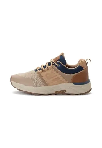 Camel Active 54CCA04 Low Sneaker - Beige, EU 43 - Stylische Herrensneaker aus Leder mit Textilfutter, ideal für mühelosen Streetstyle und hohen Tragekomfort. Perfekt für Freizeit und Alltag.