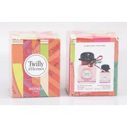Hermes - Twilly d'Hermes Set 50ml + 7,5ml EDP - Elegantes Duftset von Hermes mit 50ml Eau de Parfum und 7,5ml Miniatur. Ideal für unterwegs, verleiht einen Hauch von Luxus und Stil.