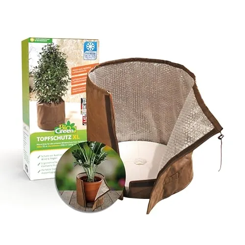 BioGreen Topf-Schutz XL, 65x70cm, dunkelbraun in braun von BioGreen