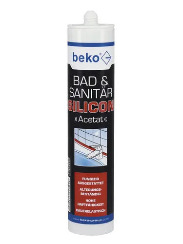 Beko Bad- & Sanitär-Silicon »Acetat« Transparent MHD 08/2025