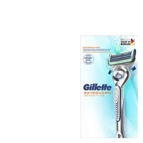 Gillette Rasierer Skinguard Sensitive | Vermeidet Hautirritation mit Aloe Vera