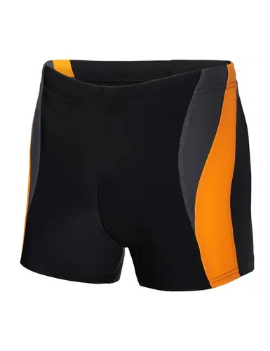 Ladeheid Herren Badehose kurz LA40-255 – Komfortable Bademode in Schwarz/Graphite/Orange, 6XL - Hochwertige, in der EU hergestellte Badehose für Herren. Bietet optimale Bewegungsfreiheit und perfekten Sitz. Ideal für Strand und Schwimmbad, in attraktiven Farbvarianten erhältlich.