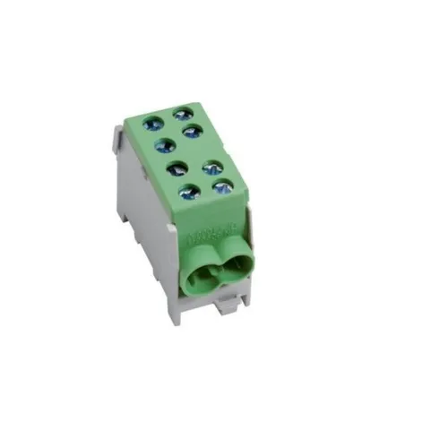 HAGER Hauptleitungsabzweigklemme 1polig, 2x35mm?-2x25mm?, IP20, Farbe: Grün