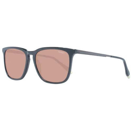 Hackett Sonnenbrille HSK1146 1 Herren Schwarz - Sonnenbrille für Herren mit 100% UVA & UVB Schutz, stylischem quadratischen Design und hochwertigem Azetat-Rahmen, ideal für sonnige Tage.
