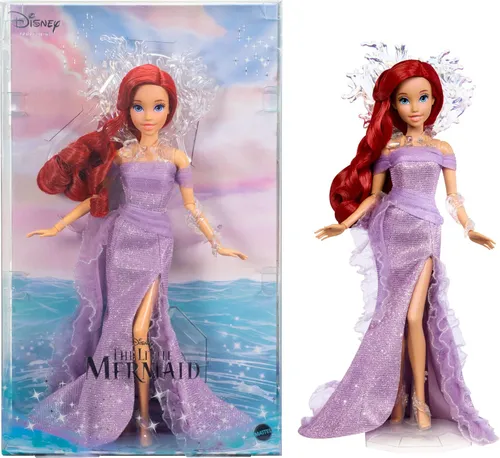 Mattel Disney Collector Arielle Die kleine Meerjungfrau Puppe mit Ausstellungsst