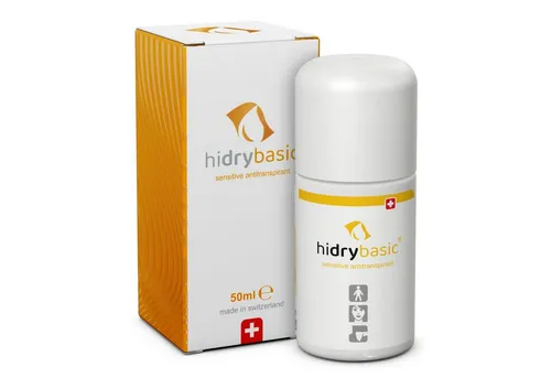 hidry Deo-Creme hidry®basic Antitranspirant 50 ml - Effektives Antitranspirant in flüssiger Form, ideal für alle Hauttypen. Reduziert das Schwitzen und sorgt für langanhaltende Frische – perfekt für den täglichen Einsatz.