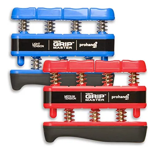 Gripmaster Tensión 2-Pack blau (leicht) und rot (mittel)