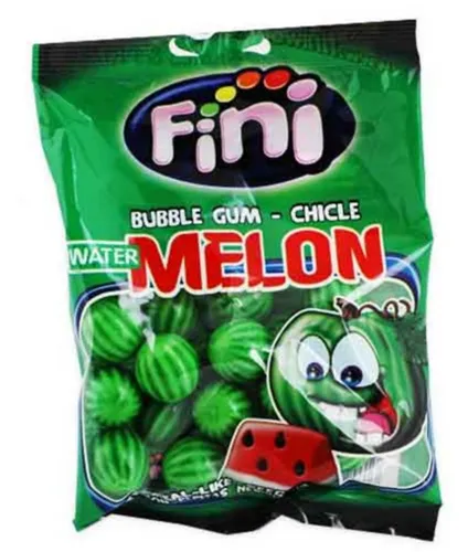 Kaugummi Wassermelone Bubble Gum 90g Fini