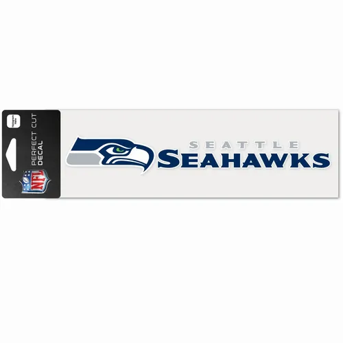 NFL Perfect Cut Aufkleber 8x25cm Seattle Seahawks