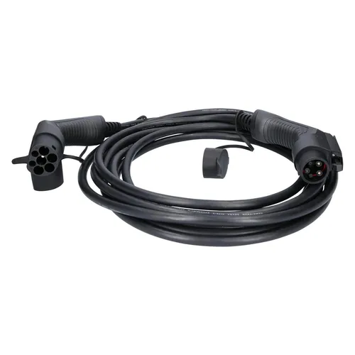 KS TOOLS 117.7135 Ladekabel für Elektrofahrzeuge - Wallboxen, 8 m lang mit IP54 Schutz, ideal für sicheres Laden bei Temperaturen von -25 °C bis 55 °C.