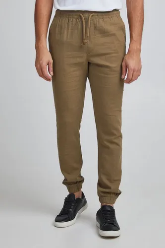 Project PROeyvind Herren Leinenhose - Shitake, Größe XL - Wanderhosen aus hochwertigem Baumwoll-Mix, leicht und luftig, ideal für Urlaub oder Büro. Regular Fit mit praktischen Taschen und nachhaltiger Produktion.