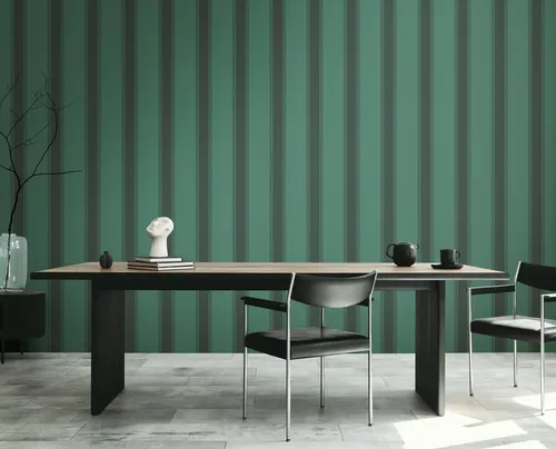 living walls Vliestapete Michalsky 6 Landhaus Tapete Mustertapete Streifen Landhaus, strukturiert, matt, (1 St), Vliestapete gestreift für Schlafzimmer Küche Wohnzimmer Landhaus Flur