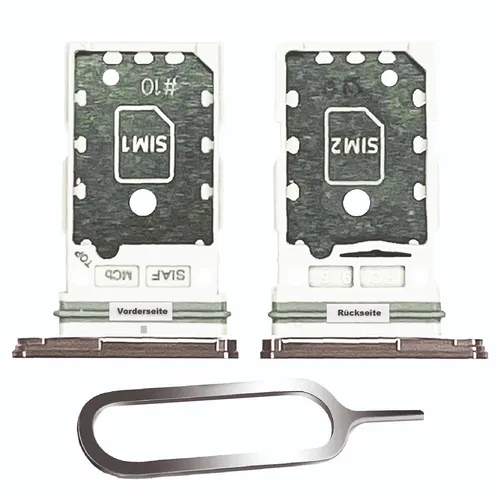SAMSUNG GALAXY S23 ULTRA 5G SIM KARTEN HALTER TRAY ADAPTER FACH SLOT CREAM