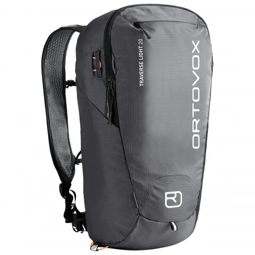 Ortovox Traverse Light 20 Rucksack flintstone - Alpin-Rucksack mit nur 410 g, ideal für schnelle Bergtouren. Das AIRVENT BACK SYSTEM sorgt für optimalen Tragekomfort und Luftzirkulation.