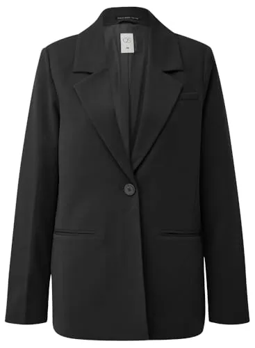 QS Damen Blazer 2170524, Größe 48 - Eleganter Blazer für Damen, perfekt für Business und Freizeit, sorgt für einen stilvollen Auftritt.