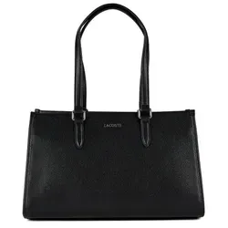 Lacoste Elegance Schultertasche 37 cm Schwarz - Elegante Schultertasche von Lacoste, 37 cm, ideal für den täglichen Gebrauch. Stilvolles Design und praktische Fächer bieten Komfort und Funktionalität.