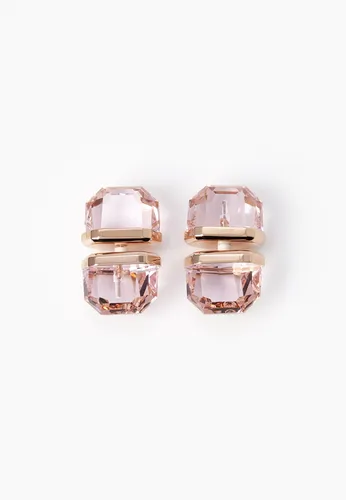 Swarovski Lucent Ohrstecker in Rosa - Ohrringe für Damen, aus Roségold-Legierung, lässig und brillant – der Inbegriff von Innovation und Stil.