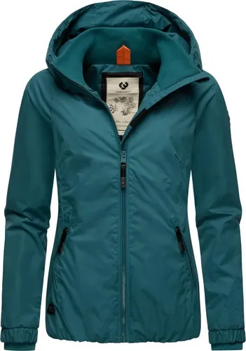 Ragwear Damen Übergangsjacke Dizzie Intl Baltic24 Gr. L - Stylische, wasserdichte Damenjacke mit gefütterter Kapuze. Ideal für Outdoor-Aktivitäten und den Alltag, bietet sie perfekten Sitz und hohen Tragekomfort.