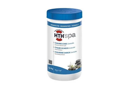 HTH Poolpflege hth Spa Chlor Schock 1,2 kg Chlorgranulat zur Schockdesinfektion für