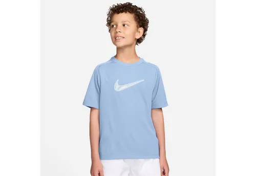 NIKE Kinder Shirt B NK DF MULTI SS TOP HBR - Hochwertiges Kinder-Shirt mit Dri-FIT-Technologie für optimalen Tragekomfort beim Spielen. Ideal für aktive Kids, die sich gerne bewegen. Entdecke die vielfältige Auswahl an Sportbekleidung bei INTERSPORT!