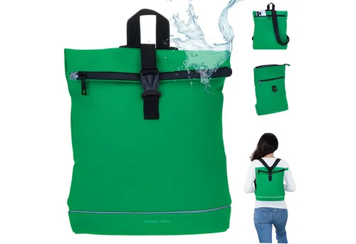 Daniel Ray Rucksack Damen Cityrucksack Daypack small Jeff - wasserabweisend und A4-tauglich - Rucksacktaschen mit reflektorstreifen, ideal für den Alltag und Handgepäck, inklusive Schlüsselbörse für zusätzlichen Komfort.