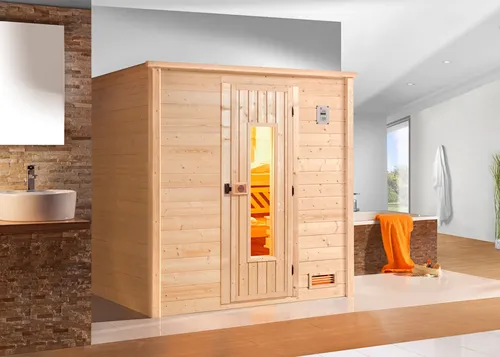 Weka Massivholzsauna BERGEN 1 HT