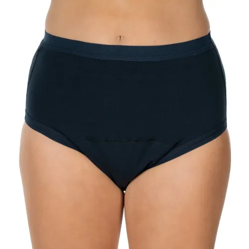 Suprima 1258 Bodyguard-Slip 2 für Damen, marine, Gr. 52/54 - Inkontinenzeinlagen - Hoher Tragekomfort durch Baumwollanteil und integrierten Wäscheschutz, ideal für aktive Frauen, atmungsaktiv und diskret.
