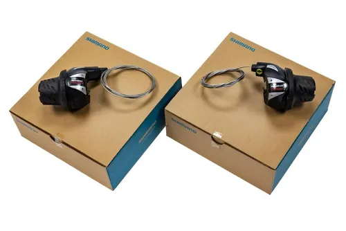 Produktbild Shimano Schaltung 3/7 fach Shimano Revoshift Drehgriff Schalter inkl. Schaltzug