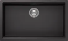 Schock Granitspüle Kiruna N-100 XL A Green Line Dusk DSK - Spülen, nachhaltige Cristadur-Material-Technologie für umweltbewusste Küchen. Ideal für aufliegenden Einbau mit 5 Jahren Herstellergarantie.