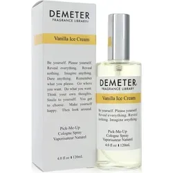Demeter Vanilla Ice Cream Cologne Spray 4 oz - Eau de Cologne für Damen, mit einem einzigartigen Duft aus frischen und aromatischen Noten, perfekt für besondere Anlässe.