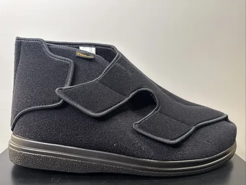 Fischer Ortho Unisex Hohe Hausschuhe, Schwarz