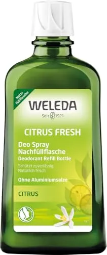 WELEDA Fresh Deo Spray Citrus Nachfüllflasche 2 x 200 ml