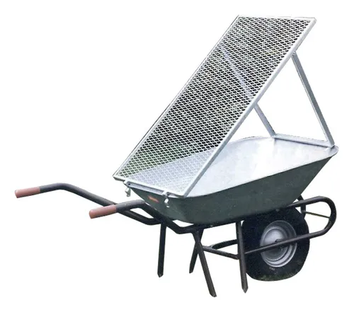 Brista Durchwurfsieb Streckmetall für Schiebkarre 1000 x 600 mm